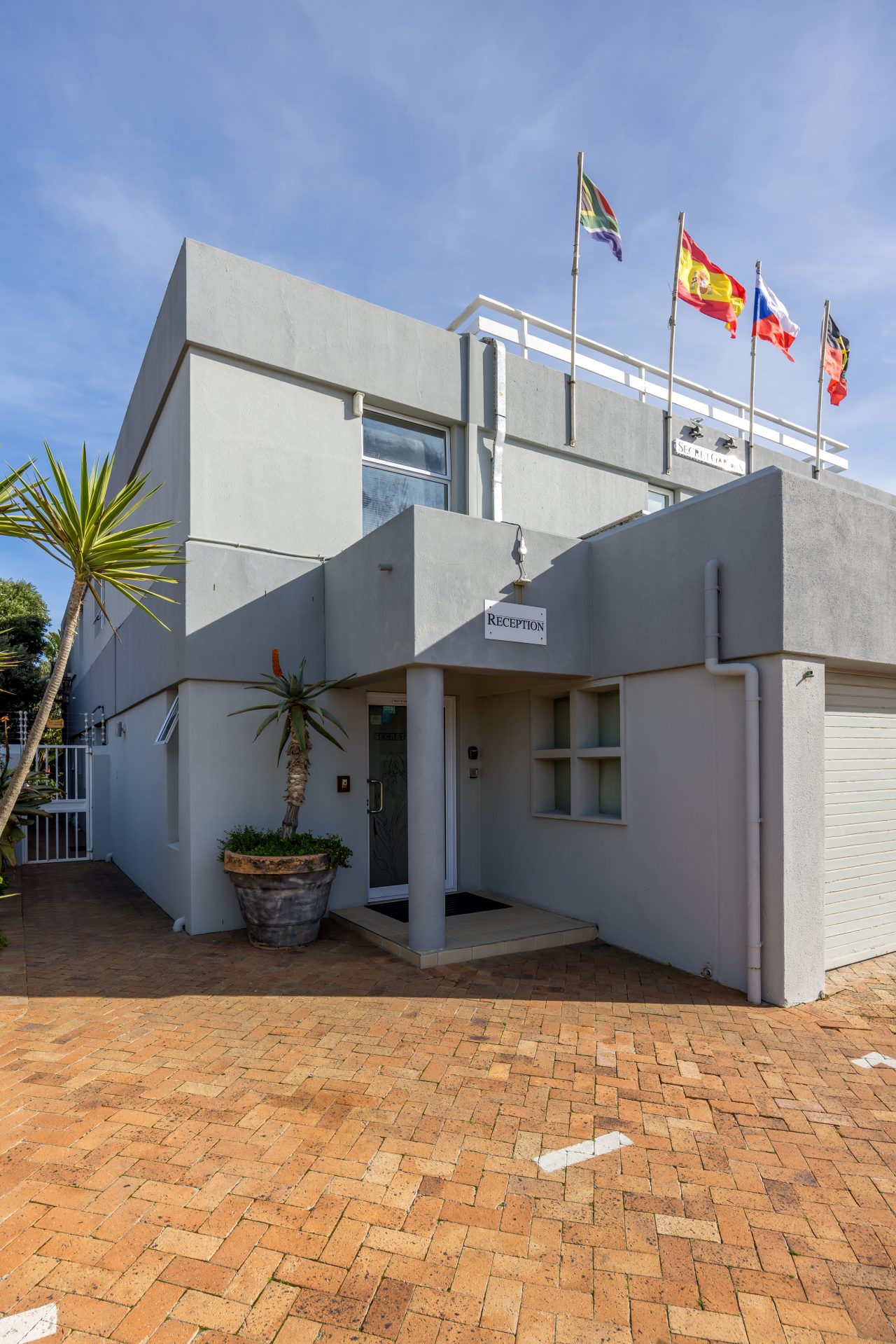 Building at Secret Garden Guesthouse in Bloubergstrand