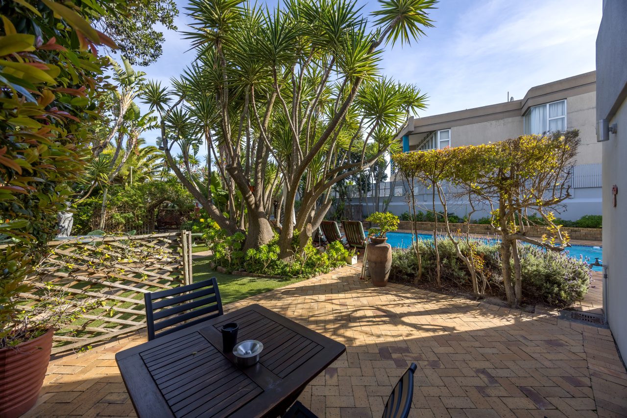 The garden at Secret Garden Guesthouse